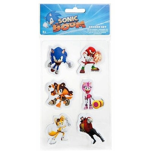 Other Set od 6 gumica sa likovima iz popularne video igre Sonic Slike
