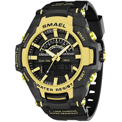 SMAEL VE-29460 sat - Crna / Zlatna KP29460 Slike