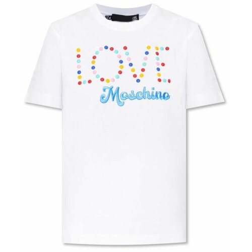 Love Moschino - - Bela ženska majica Cene