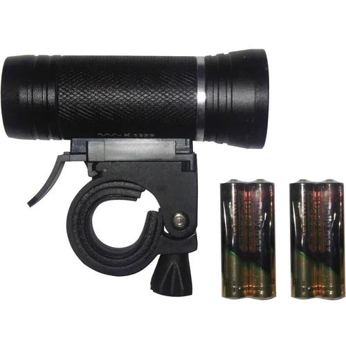 Security Plus prednje svjetlo za bicikl 19045001 led baterijski pogon crna
