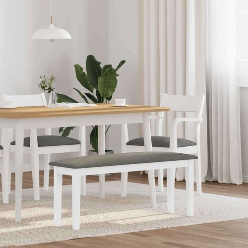  Klupa 110 cm bijela puna drvena guma Cijene