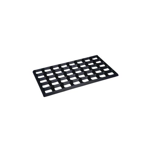BJZ ESD re&amp;scaron;etkasta montažna prostirka C-187 625, (Dx&amp;Scaron;xV) 670 x 370 x 20 mm, crne Slike