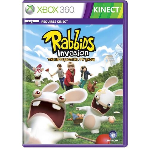  Rabbids Invasion The Interactive TV Show (XBOX 360 KINECT) Cene