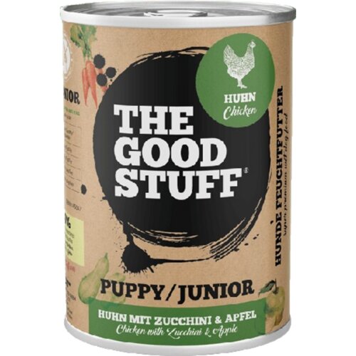 The Goodstuff PI&amp;Scaron;ČANEC &amp;amp; ZUCCHINI Puppy/Junior mokra hrana - 800 g Slike