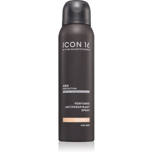 BeBIO ICON16 On Point antiperspirant v pr&amp;scaron;ilu za mo&amp;scaron;ke 150 ml Slike