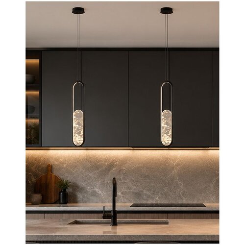 Opviq luster Alabaster 2869-1-19, LED 20 W, crni Cene