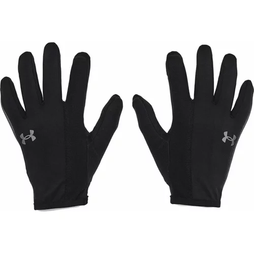 Under Armour Men's UA Storm Run Liner Gloves Black/Black Reflective S