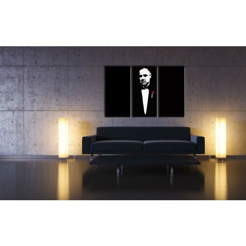  Ručno slikane slike na platnu na platnu POP Art Marlon Brando 3-dijelna  () Cijene