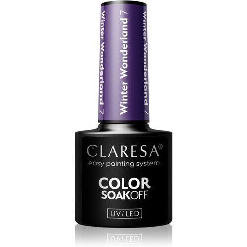 Claresa SoakOff UV/LED Color Winter Wonderland gel lak za nohte odtenek 7 5 g Cene