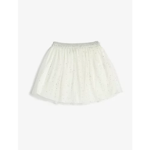 Koton Tutu Skirt Glitter Lined Elastic Waist