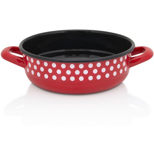 Metalac seljačka zdjela Red dot, 20cm / 2,10l Slike