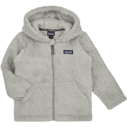 Patagonia Jakne BABY FURRY FRIENDS HOODY Siva Slike