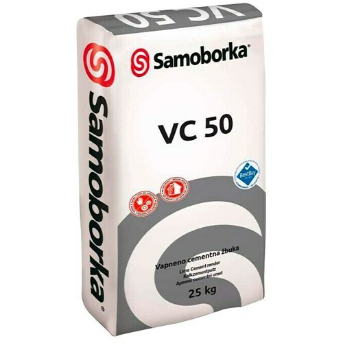 Samoborka Vapneno cementna prianjajuća žbuka VC 50 (25 kg) Slike