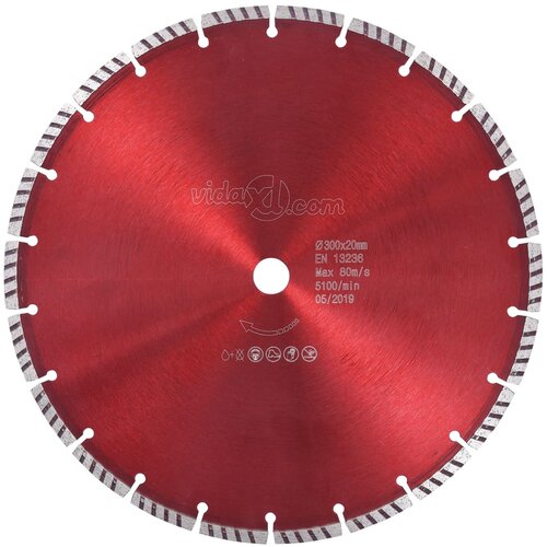  Dijamantni disk za rezanje s turbo segmentima čelični 300 mm Slike