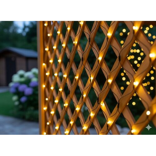  Božićna mreža s LED svjetlima, 2x2 m, 256 LED dioda &ndash; topla bijela Cijene