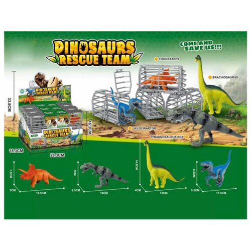  dinosarusi u kavezu Cene