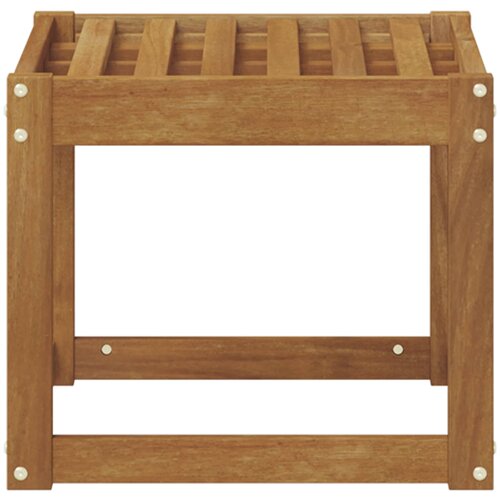  Klupa za sjedenje Prirodna 43 x 43 x 37 cm Čvrsto drvo akacije Slike