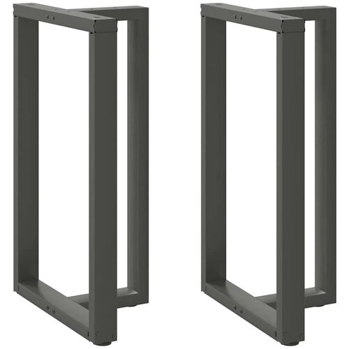  Noge za barski stol T-oblika 2 kom antracit 60x35x(100-101) cm čelik Cene