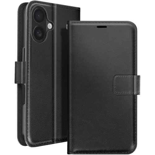 Oem Mayaxess, Ohišje za iPhone 16 Plus Denarnica s trakom za roko, Črna, (5000215641) Cene