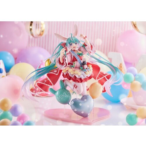 Square Enix HATSUNE MIKU 1/7 SCALE FIGURE - BIRTHDAY 2021 (PRETTY RABBIT VER.) BY SPIRITALE Cene