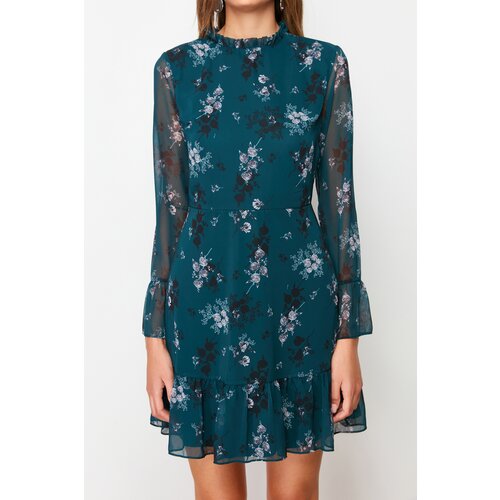 Trendyol Ženska obleka Floral Patterned Cene