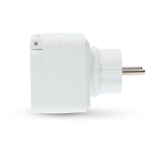 Nedis ZBPO130EWT - Pametna utičnica Smartlife 3680W/230V/ Tip E/16A Wi-Fi Tuya IP44 Slike