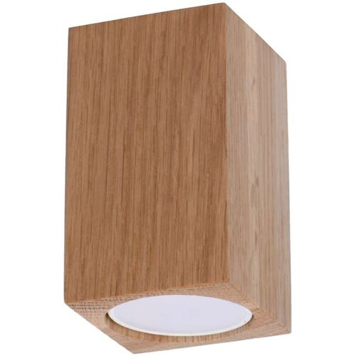  Sollux SL.1040 - Spot svetiljka KEKE 1xGU10/40W/230V 10 cm hrast Slike