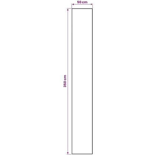  Traka za tepih LESAKA Crno i bijelo 50 x 350 cm - Crno-bijeli rombičasti uzorak 50 x 350 cm Slike