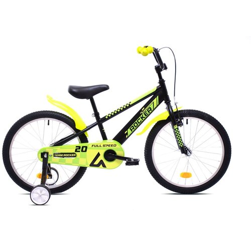 Capriolo Adria dječji bicikl BMX 20HT ROCKER Crno zelena Slike