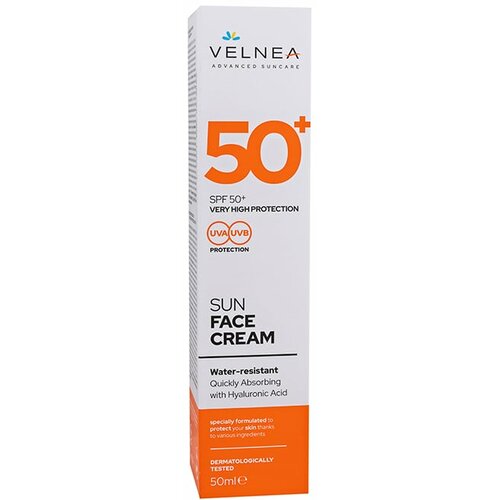 Velnea sun krema za lice za zaštitu od sunca spf50+ 50ml Cene