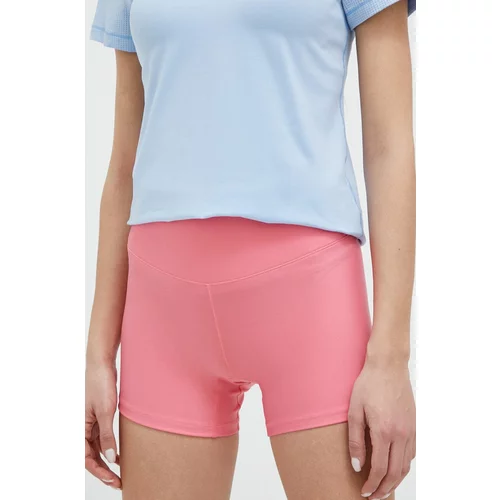 Casall Kratke hlače za trening boja: ružičasta, glatki materijal, visoki struk