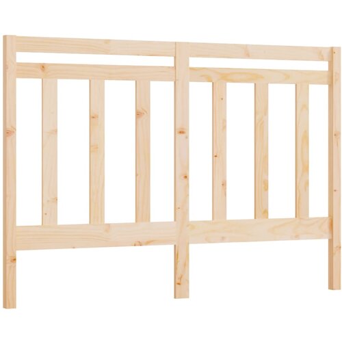 Maison Chic posteljno vzglavje - vzglavna omarica - nočna omarica 146x4x100 cm trdna borovina, (21705034) Slike