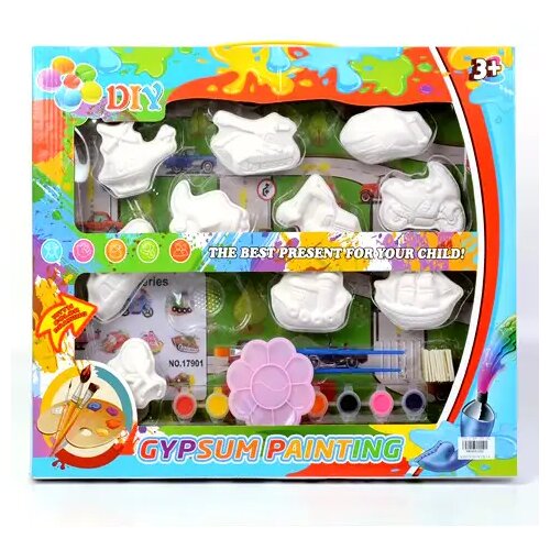 Magic Toys DIY set gipsa sa kalupima i bojom Slike