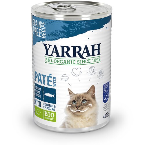 Yarrah Varčno pakiranje Bio P&amp;acirc;t&amp;eacute; 24 x 400 g - Riba Slike
