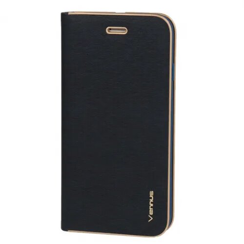  Premium preklopna torbica Samsung Galaxy A13 LTE A135 - modra z zlatim robom Slike