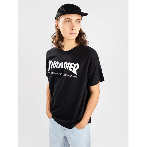 Thrasher Majica Skate Magazine T-Shirt Black S Slike