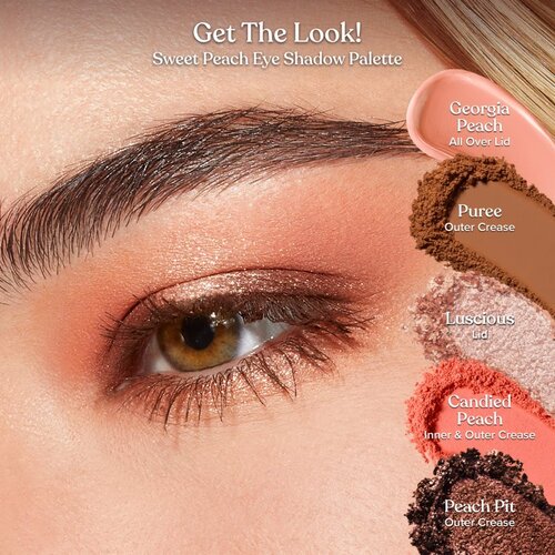 Too Faced Peach Sweet Peach Eye Shadow Palette paleta senčil za oči 9 g Slike