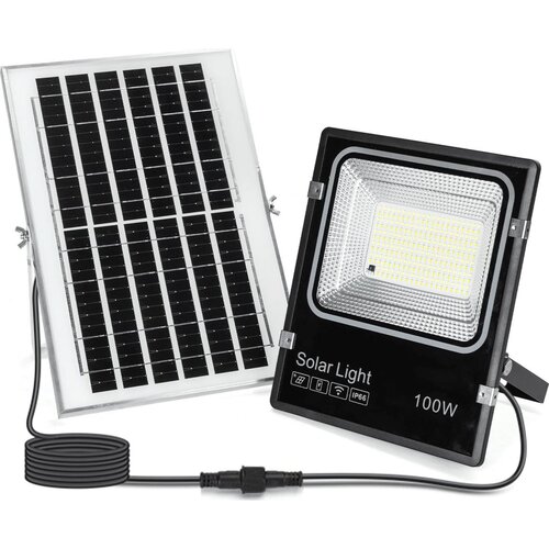  Aigostar-LED Solarni reflektor LED/100W/3,2V 2000mAh 3000K/4000K/6500K IP66 + daljinski upravljač Cene