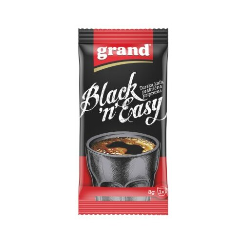 Grand black & easy instant kafa 8g kesica Slike