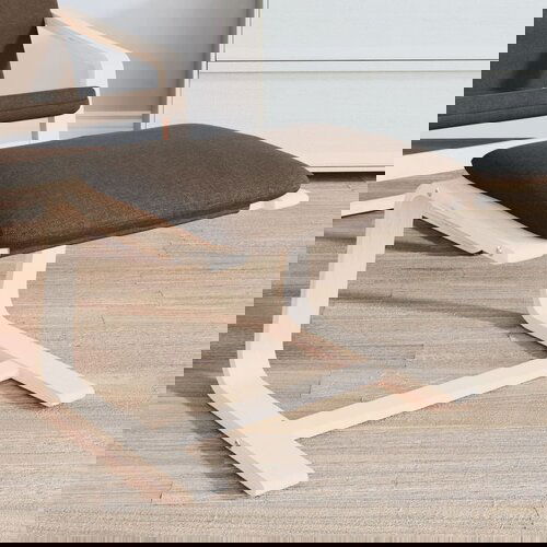vidaXL Stolček za noge temno rjav 51x41x40 cm blago Cene