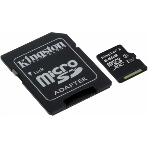 Kingston MICRO SD 64GB CL10 80MB