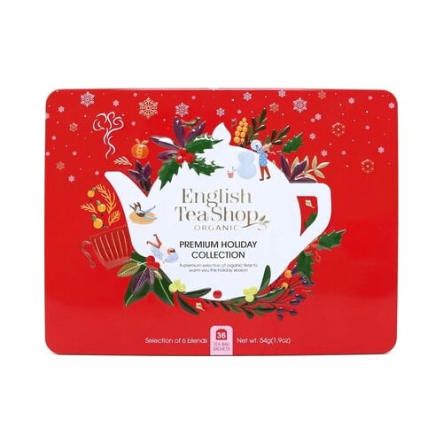 English Tea Shop Bio "Premium Holiday Collection", rdeča Cene