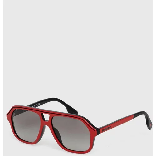 Burberry Dječje sunčane naočale boja: crvena, 0JB4340