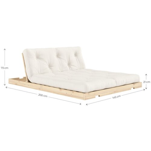 Karup Design Temno modra raztegljiva sedežna garnitura 145 cm Flip &amp;ndash; Slike