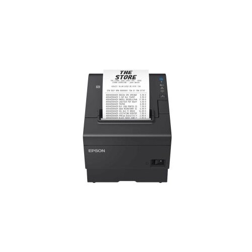 POS printer Epson TM-T88VII-112,USB,ETH,SRL,PS,BLK Slike