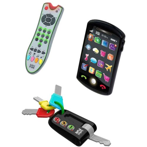Kidz Delight set daljinski, ključevi i telefon 3u1 Slike