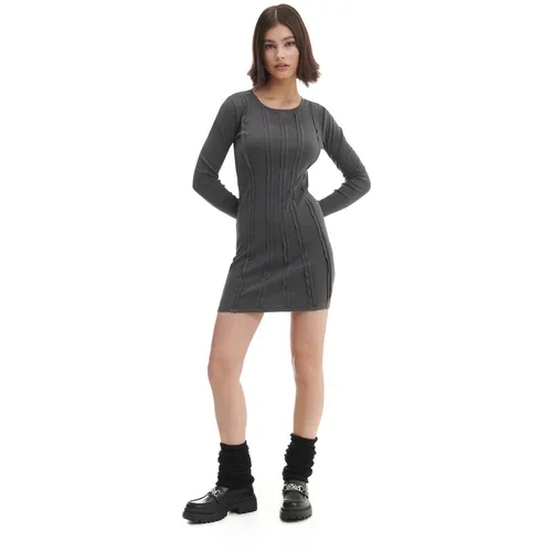 Cropp ženska haljina - Siva  3103W-90X