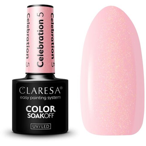 Claresa trajni lak za nokte uv/led Celebration 5 5g Cene