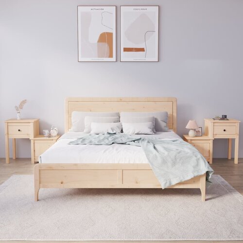 vidaXL noćni ormarići 2 kom 79,5 x 38 x 65,5 cm od masivne borovine Cene