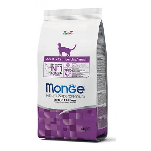 Monge mačke Adult - Piletina 10kg Slike